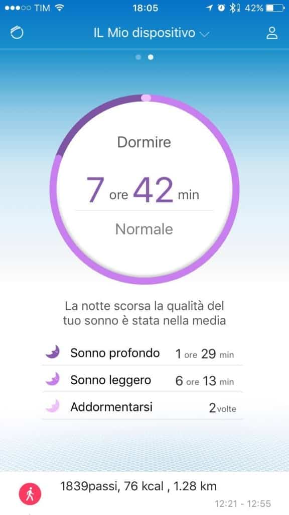 Huawei Wear sonno
