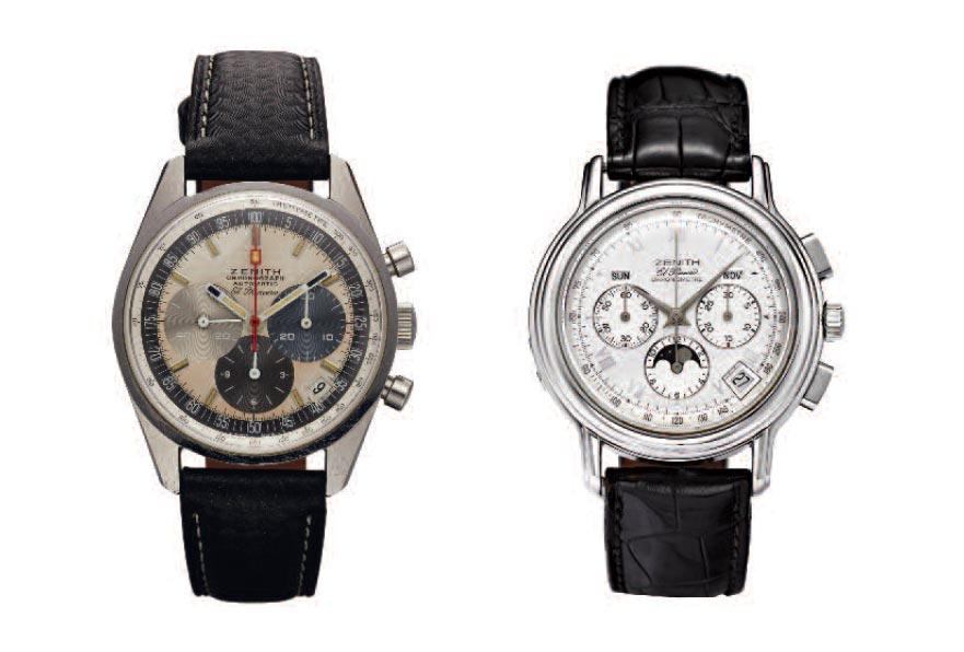 Zenith “Chronograph, Automatic, El Primero”,
