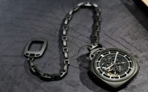 POCKET WATCH TOURBILLON GMT CERAMICA - 59MM