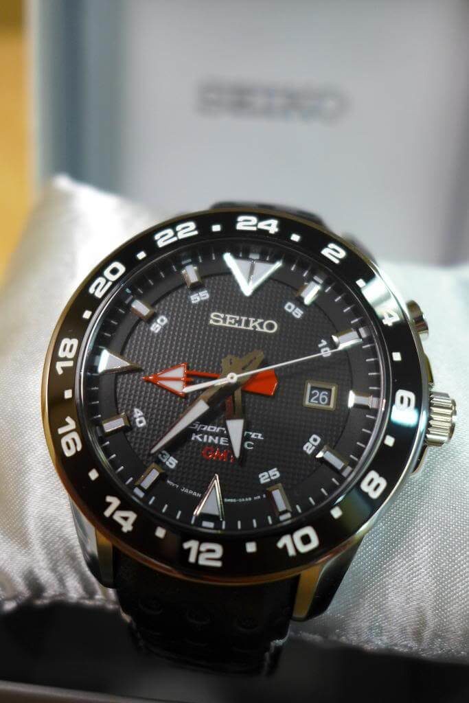 Seiko Kinetic GMT