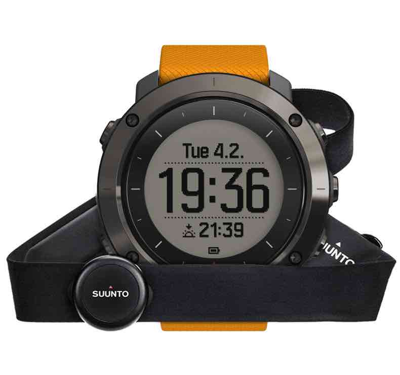 Orologio Suunto Traverse Amber con GPS per l'outdoor