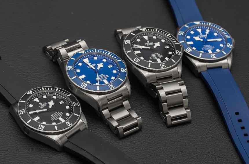 Modelli Tudor Pelagos Black e Blue