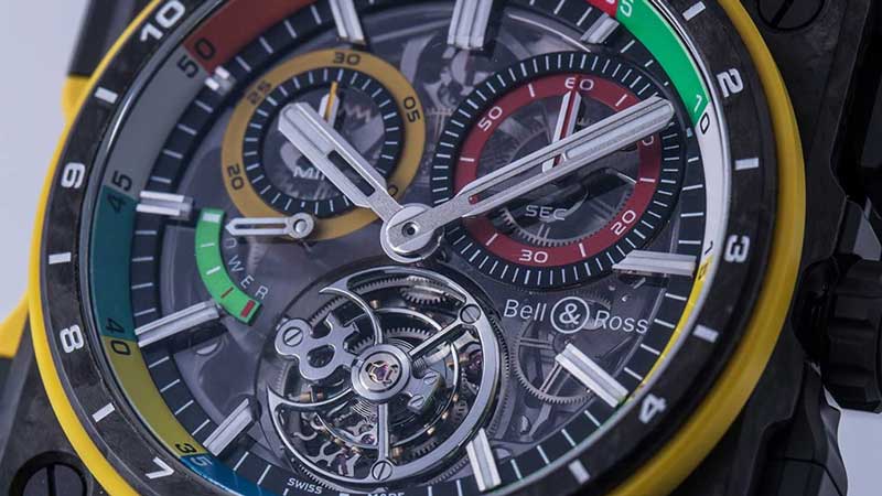 quadrante colorato Bell & Ross BR-X1 RS17