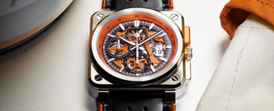 BELL & ROSS BR03-94 AEROGT ORANGE