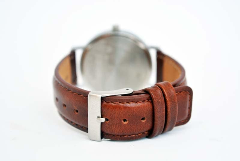 cinturino largo 18 mm in pelle