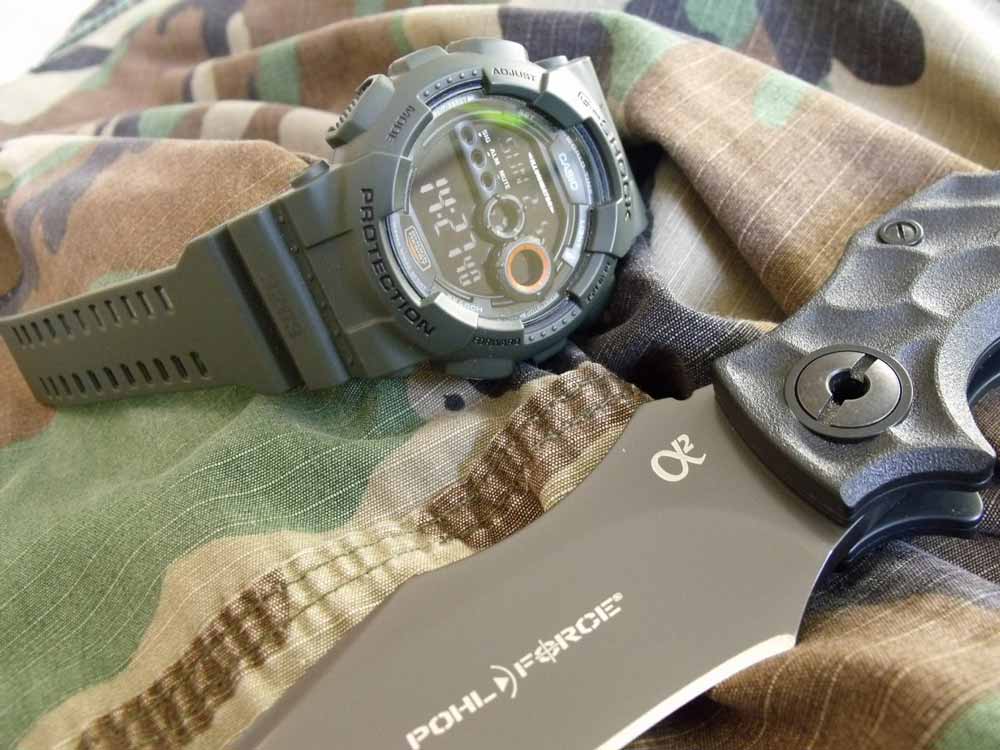 opinioni casio g shock verde militare
