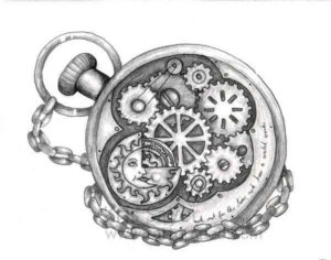 tattoo orologio da taschino