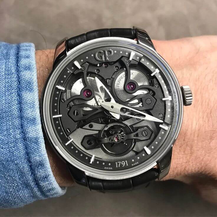 Orologio automatico Girard-Perregaux Neo Bridges