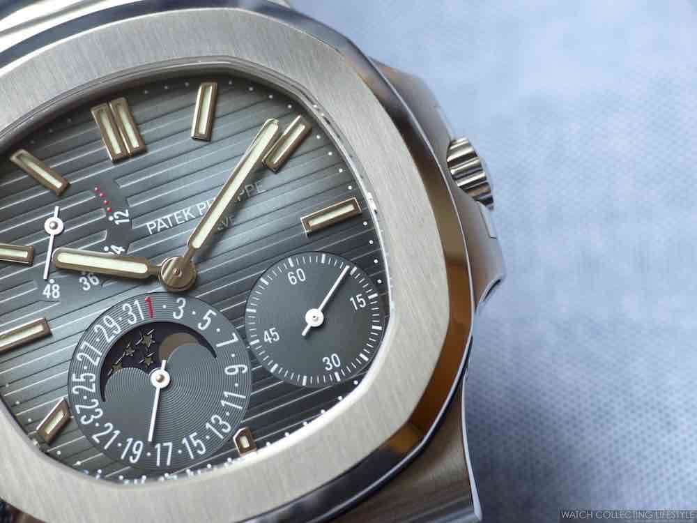 quadrante con fasi lunari e indicatore di carica