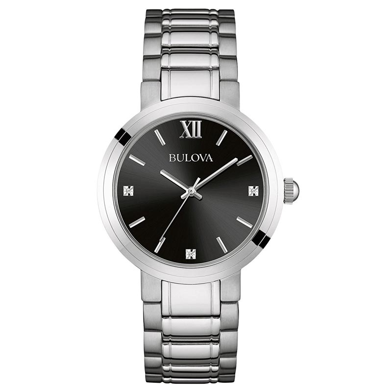 Orologio da Polso Donna Bulova Diamonds 96D124