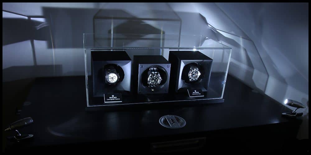 scatola orologio Startbox di SwissKubik