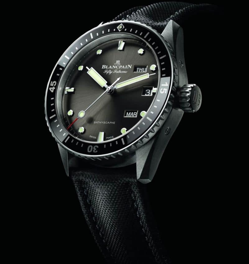 Blancpain Fifty Fathoms Bathyscaphe Quantième Annuel (Ref. 5071-1110-B52A)