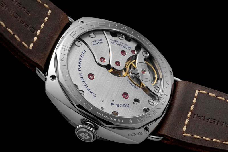 Movimento calibro P.3000 Panerai