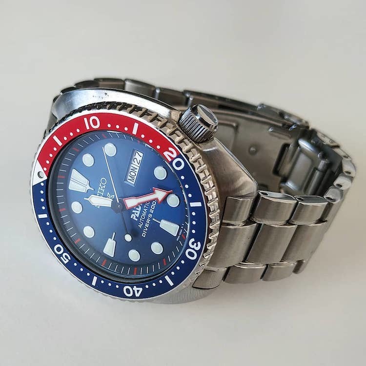 Seiko Turtle Padi Pepsi 