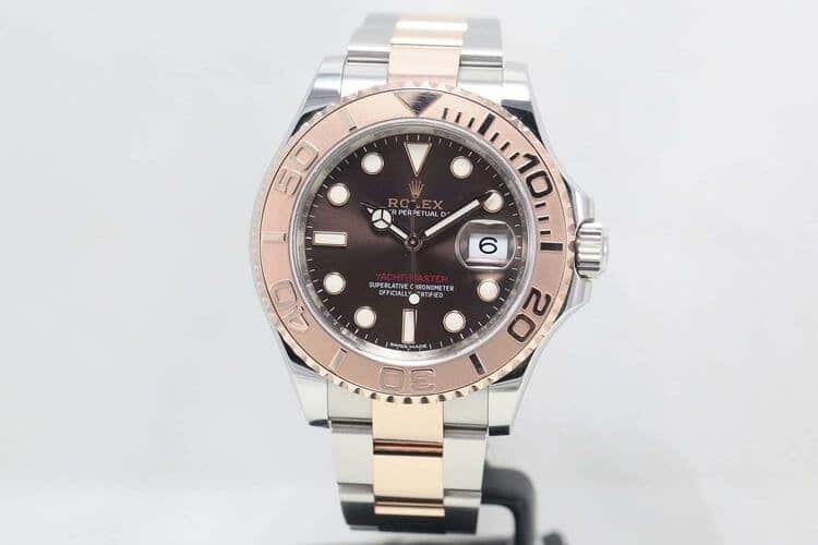 CASSA DI TIPO Oyster, 40 mm, acciaio Oystersteel e oro Everose
