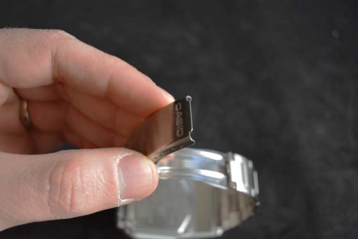 Orologio Casio con la calcolatrice 