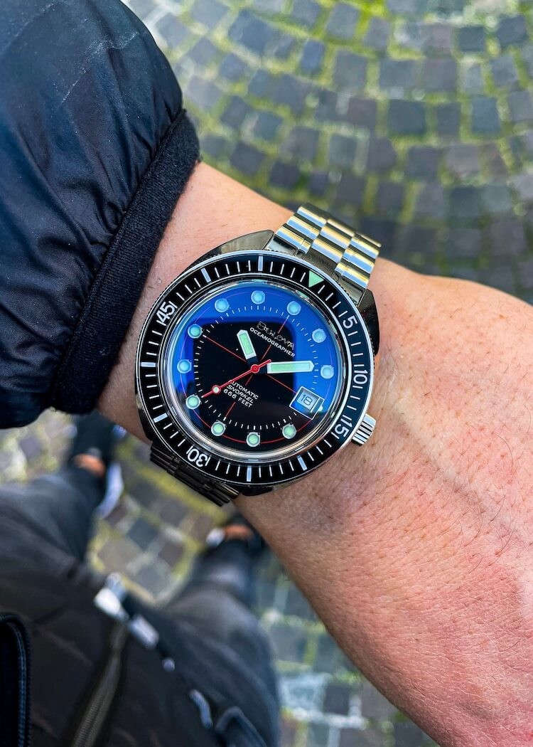 Orologio Bulova Oceanographer al polso