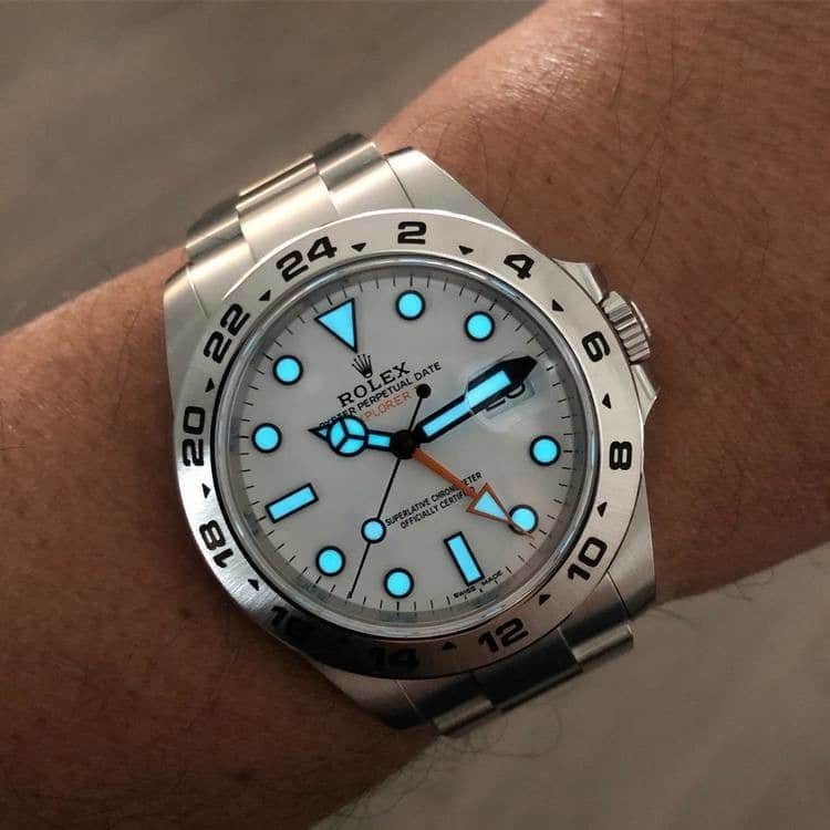 Rolex Explorer bianco