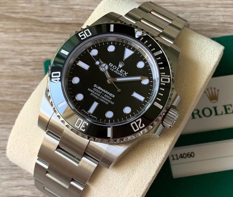 Rolex Submariner 114060 Ghiera Ceramica Quadrante Nero