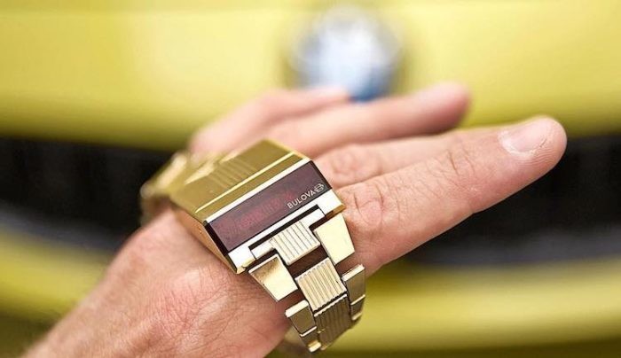 Bulova Computron Gold-Tone 97C110