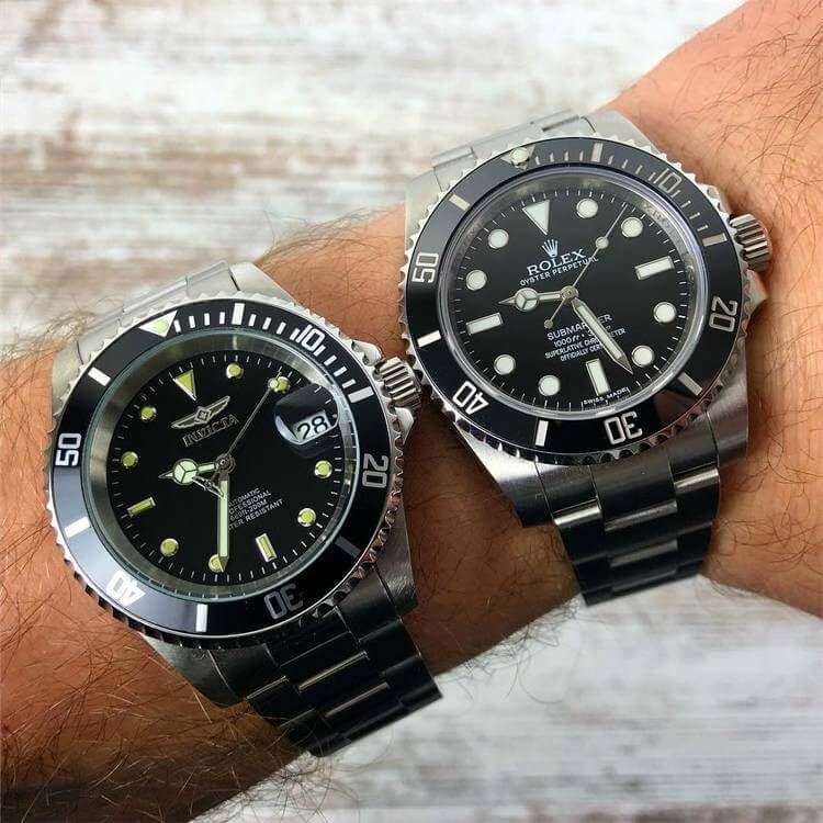 differenza tra invicta 8926 vs rolex submariner