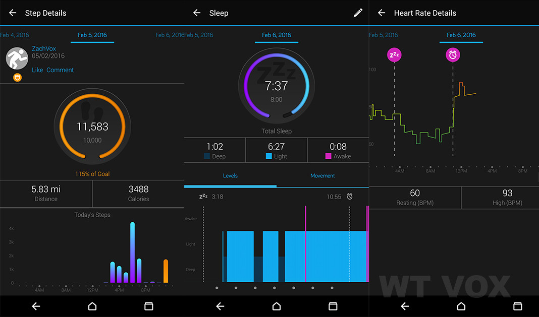 Garmin Forerunner 235: App Garmin Connect