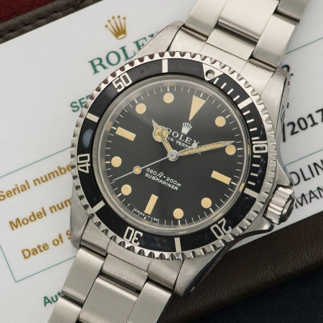 Rolex Steel Submariner Ref. 5514