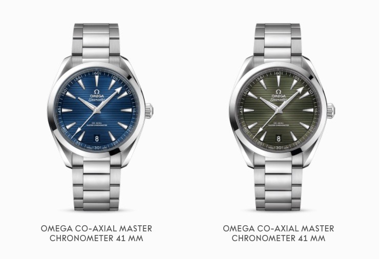 Omega Seamaster Aqua Terra Blu e Verde