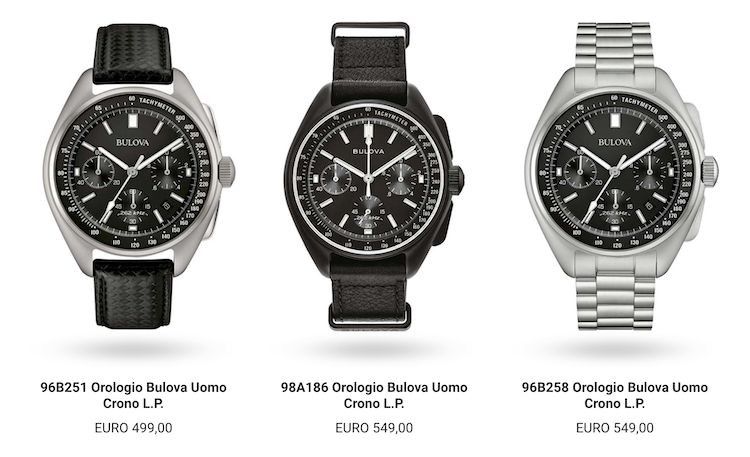 Bulova Lunar Pilot prezzo