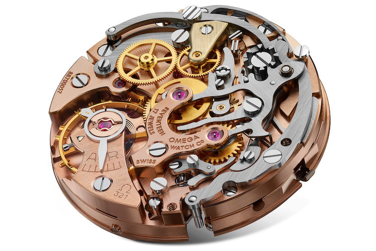 Il nuovo calibro 321 è uguale all’originale tranne che per pochi particolari. La riserva di carica è stata aumentata a 55 ore.