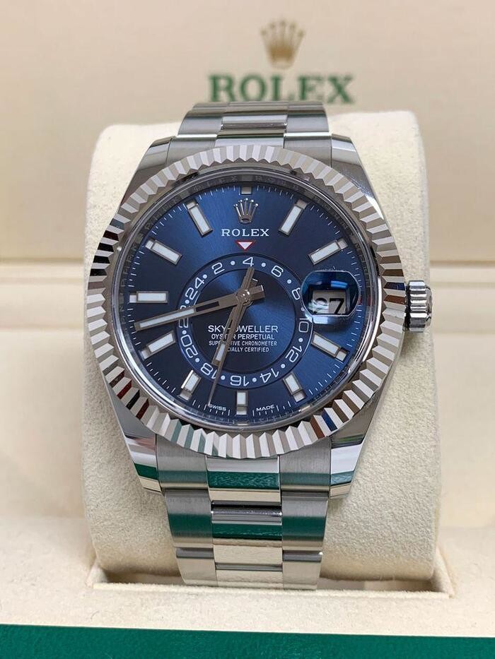 Rolex Sky-Dweller Watch White Rolesor Ref. M326934-0003