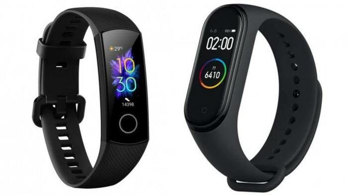 confronto Honor Band 5 vs Xiomi mi band 4