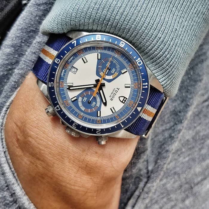 Tudor Heritage Chrono con cinturino Nato