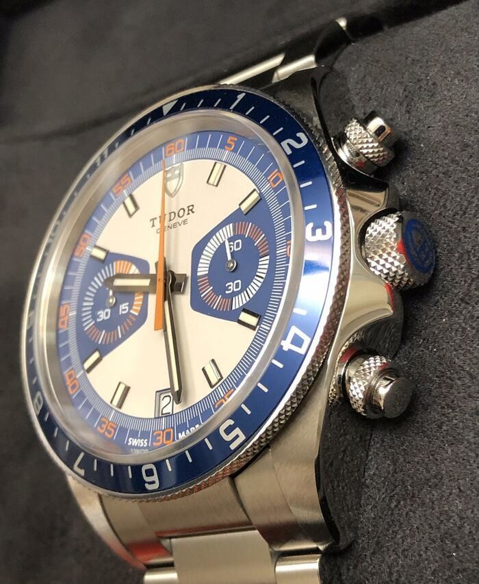 Tudor Heritage Chrono Blue