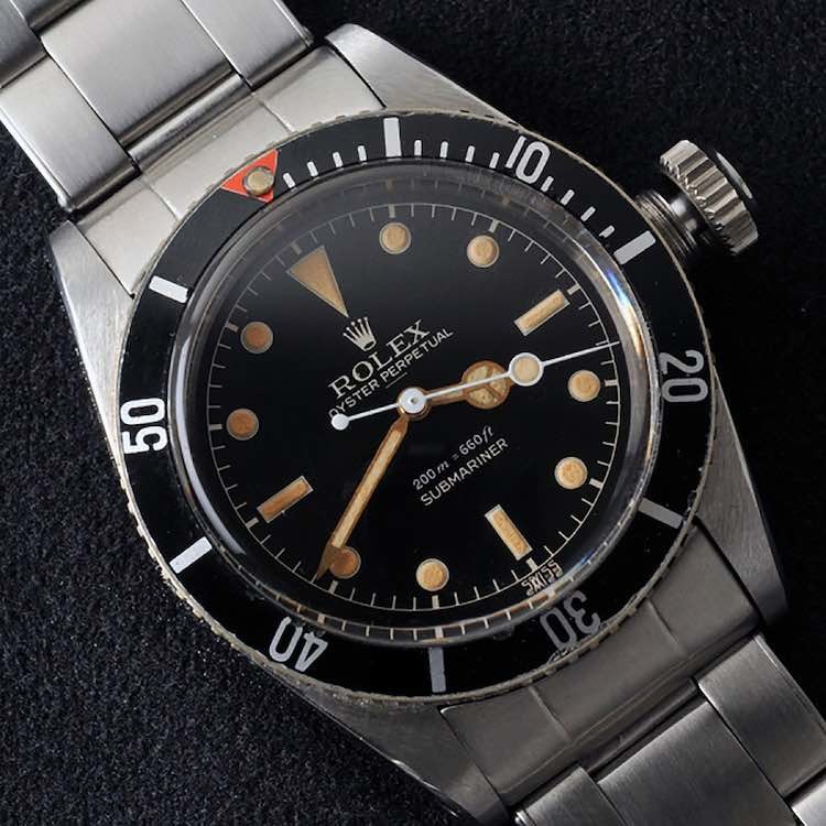 Rolex Submariner Big Crown 6538