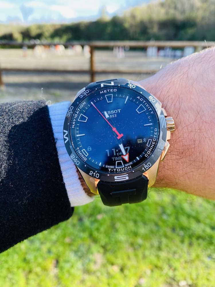 Tissot T-Touch Connect Solar con ghiera in ceramica
