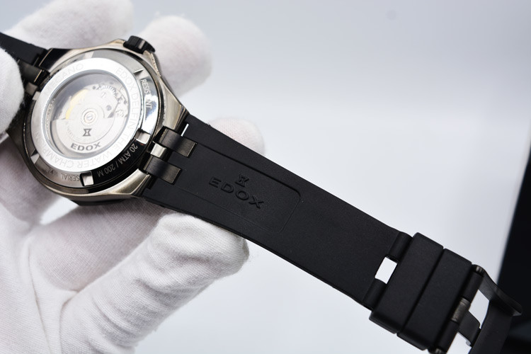 cinturino in gomma Edox Delfin Mecano