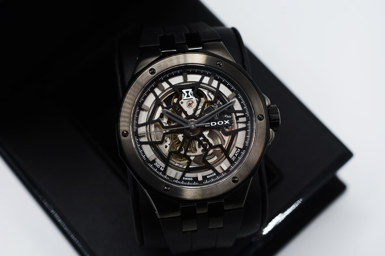 Quadrante Edox Delfin Mecano Skeleton