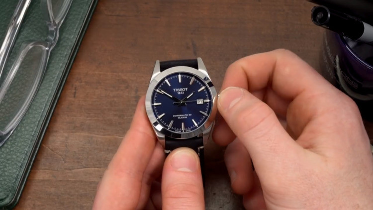 Tissot Gentleman Powermatic 80 Silicium Blu