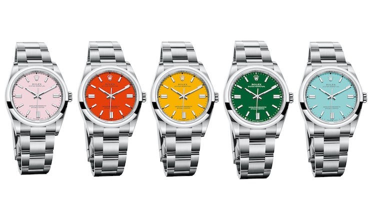 Nuovi colori 2020 Colori Rolex Oyster perpetual 41