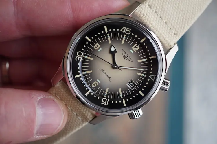 Nuovo Longines Legend Diver Beige Sabbia