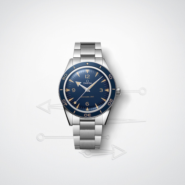 Omega Seamaster 300 con cinturino in acciaio