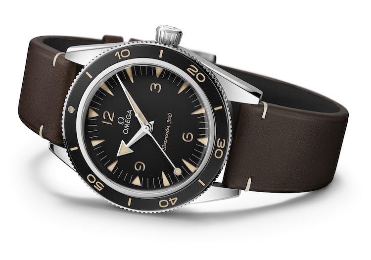 Omega seamaster 300 cinturino in pelle