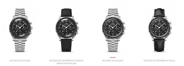 Collezione Omega Speedmaster Moonwatch