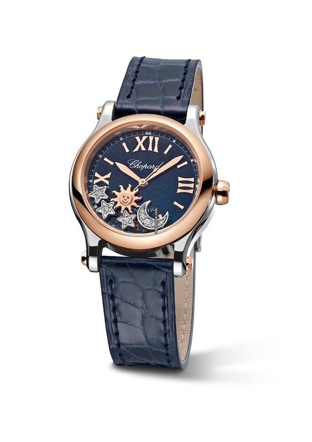 CHOPARD HAPPY SPORT SUN, MOON & STARS