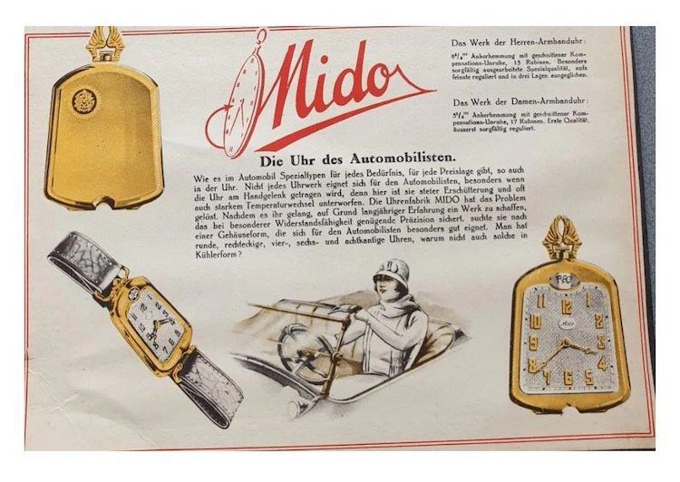 Mido Bugatti vintage