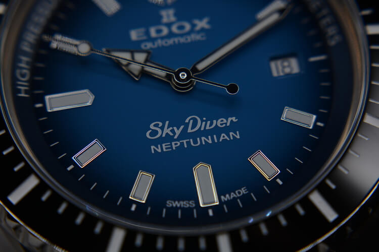 Edox Skydiver Neptunian automatic