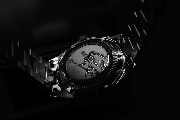 Edox Skydiver Neptunian fondello Nettuno