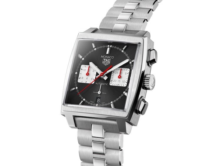 Orologio TAG Heuer Monaco Calibre Heuer 02 Black