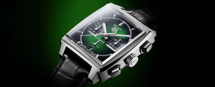 Tag Heuer Monaco Green  Dial  39mm